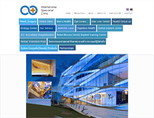 Tablet Screenshot of iscmediplex.com